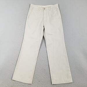 Dockers Pants Mens 32x32 Khaki D3 Classic Fit Flat Front Straight Leg Chino